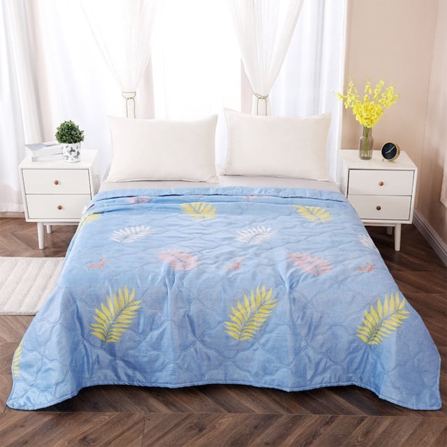 Skin-friendly Plain Printed Washed Cotton Summer Quilt Ventilation Quilt