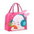 thumbnail image 2 of Amzcrzy Lunch Box forWomen Insulated Bag Lunch Box Portable Bag Convenient Bag Work Class Students Bring Rice Package Aluminum Foil Lunch Box Insulated Lunch Meal Prep Containers Lunch Box, 2 of 5
