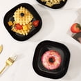 thumbnail image 4 of Yrmaups Assiettes Incassables pour le Souper, Plat Léger Incassable, Assiette Réutilisable Compatible Micro-Ondes, Ensemble d'Assiettes de Cuisine et de Camping, Assiette en Mélamine pour le Souper, 4 of 6