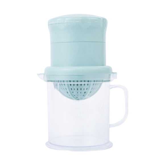 WIFKLSIIPG Manual Hand Squeezer Lime Squeezer with Measuring Cup and Strainer Juicer Space Saving and Easy to Use Dishwasher Portable Fruit Squezer for Home Kitchen Room