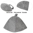 thumbnail image 3 of Jeu de Chapeaux en Feutre, Coussinet Absorbant pour Hammam, 3 of 8
