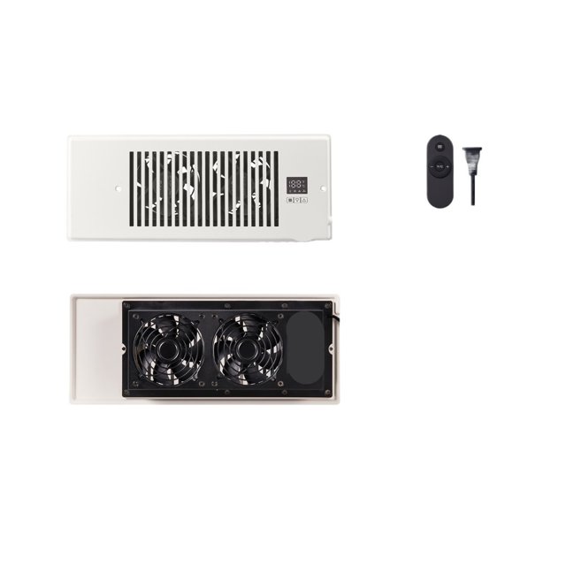 Fan 4x12in Duct Fan 100CFM 10 Adjustable Speeds with LCD Smart Controller