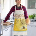 thumbnail image 1 of WIFKLSIIPG Festival Printed Linen Sleeveless Apron Kitchen Oil and Stain Sleeveless Cover Kitchen Apron, 1 of 8