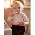 thumbnail image 3 of BabyBjorn Baby Bib 2-pack, Grey / Powder Pink, 3 of 5
