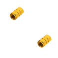 thumbnail image 3 of Youkk 4 Pcs Capuchons de Pneus Décoratifs Pièce de Pneu Exquise Accessoire de Modification Doré 2 Ensembles, 3 of 6