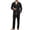 Black, variant on Gift TIMIFIS Mens Pajama Set Soft Long Sleeve Pajamas for men Lightweight Button Up Sleepwear Lounge Pjs Set With Pockets pring/Summer