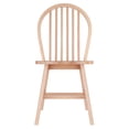 thumbnail image 4 of Ensemble de 2 chaises Windsor fini naturel, 4 of 9