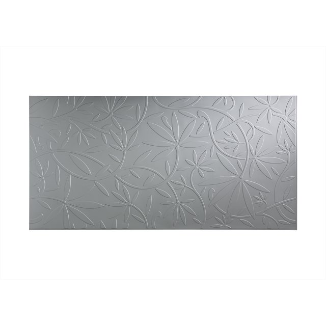 Fasade Audrey Argent Silver Wall Panel 4' x 8'