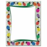Colorful Ladybugs Letterhead Laser & Inkjet Printer Paper, 25 pack