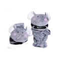 thumbnail image 1 of D&Y Gants en Fausse Fourrure pour Animaux - Éléphant, 1 of 1