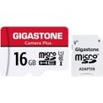 thumbnail image 1 of Giga 16GB Micro SD Card, Camera Plus 90MB/s, Full HD Video, U1 C10 Class 10 Micro SDHC UHS-I Memory Card,, 1 of 5