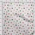 thumbnail image 3 of oneOone Tissu en Viscose Chiffon Imprimé Fruit Melon D\'eau BTY 42 Pouces de Large, 3 of 4