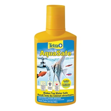 Tetra AquaSafe Conditionneur d'eau et déchlorinateur pour aquarium, 8.45 oz