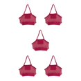 thumbnail image 2 of maskred Versatile Beach Toys Bag Durable Mesh Tote for Poolside Adventures Rose Red Large 5Set, 2 of 6