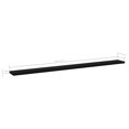 thumbnail image 4 of vidaXL Bookshelf Boards 4 pcs Black 100x10x1.5 cm Engineered Wood, 4 of 4