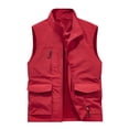 thumbnail image 2 of Birdeem Mens Work Clothes Jacket Solid Color Stand Collar Multiple Pockets Outdoor Sports Photography Leisure Coat, 2 of 9