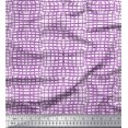thumbnail image 1 of Soimoi Cotton Voile Fabric Check & Geometric Print Fabric by Yard 56 Inch Wide, 1 of 5
