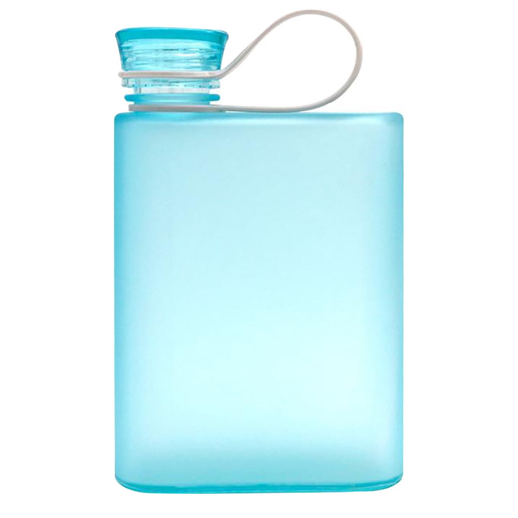 Danhjin Water Cup Water Bottle Book Portable Paper Pad A5 Frosting Water Bottle Flat Drinks Cup Water Bottle