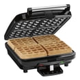thumbnail image 1 of Gaufrier belge Cuisinart 4 tranches - Carre (WAF-150NASC), 1 of 5