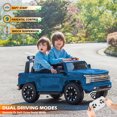 thumbnail image 2 of VOLTZ TOYS Chevrolet Silverado 12V Kids Ride-On Truck – 2 Seater, LED Lights, Music, 2 of 6
