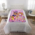 thumbnail image 1 of Paw Patrol  "Blooming Pups"  Silk Touch Throw, 1 of 3