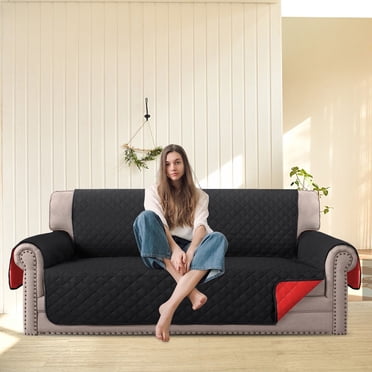 UsRHHA Large Sofa Cover 170x270cm Furniture Protector Slip Resistant, Waterproof Couch Cover for Pets Children, Polyester Fabric Sofa Protector
