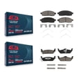 thumbnail image 1 of CMX Front Rear Ceramic Brake Pads Kit for Car Ford F-150 Lincoln Mark LT KCX-100231, 1 of 9