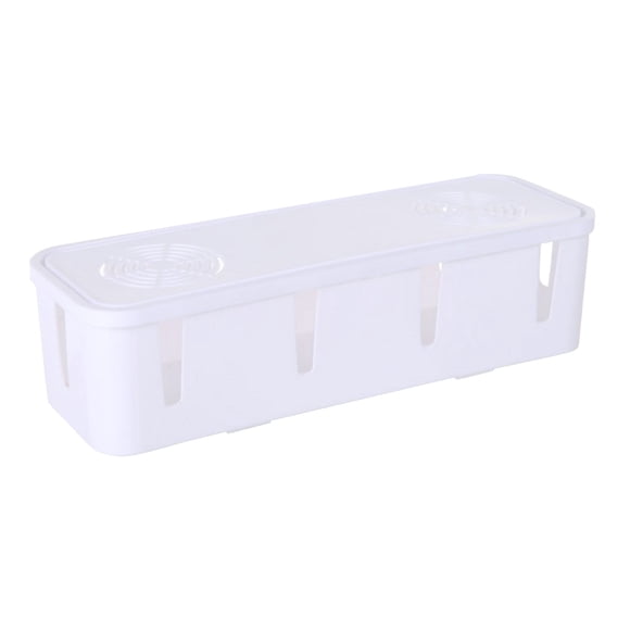 Dvkptbk Cable Management Box, Cable Organizer Box, Large And Medium Size, Cord Hider Box To Hide Surge Protector Cover On Desk Or Floor