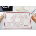 thumbnail image 3 of Mainstays Reusable Silicone 24"x 16" Pastry Mat with Measurements, 3 of 8