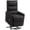 Black, variant on HOMCOM Power Lift Chair Recliner for Elderly with Remote Control Dark