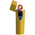thumbnail image 3 of USB Plasma Lighter Flameless Electric Double ARC Dual Pulse Torch Rechargeable Lithium Power Battery (Spark - Glamorous Gold), 3 of 3