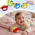 thumbnail image 2 of Hand Jingle Tambourine Mini Percussion Instrument Smooth Sound Kids Party School Family Musical Toy, 2 of 6