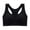 Black-bra, variant on Racerback Bras for Women Wireless Seamless Push up Bra Supportive Full Coverage T-Shirt Bralettes