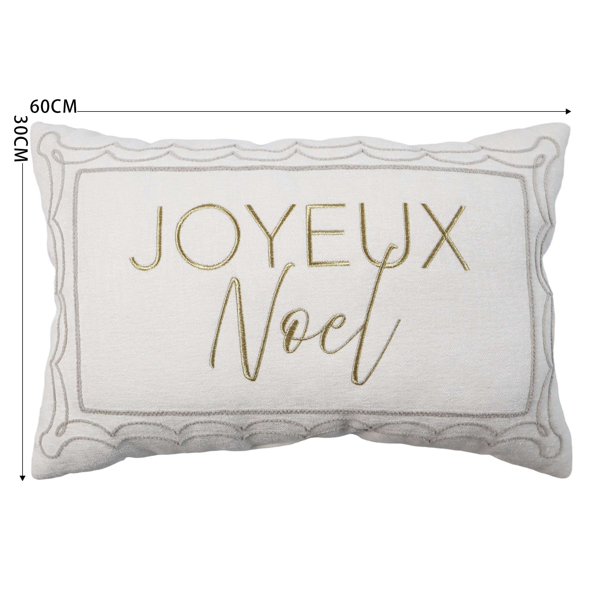 JOYEUX NOEL CUSHION - FRENCH