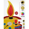 thumbnail image 5 of Diwali Inflatable Diya, 4-ft LED Blow Up Outdoor Yard Decoration, 5 of 5