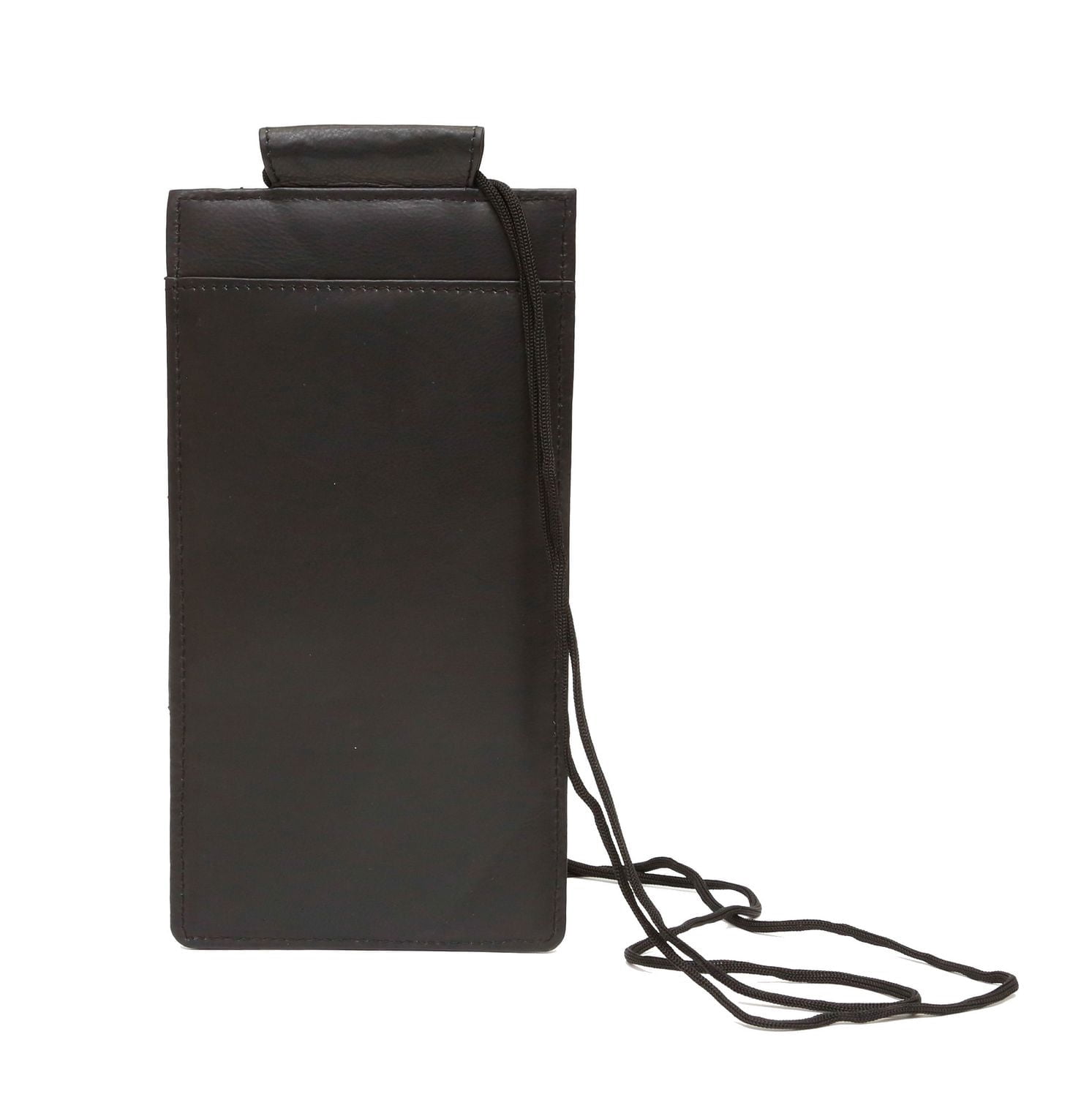 ASHLIN® DESIGNER | KENTUCKY PASSPORT LANYARD WALLET | Peau de vache toscane