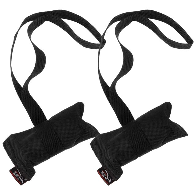 Mobutofu 2Pcs Black Adjustable Canoe Tie Down Cords Durable Straps for Kayak Securing and Easy Transport