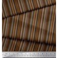 thumbnail image 2 of Soimoi Silk Fabric Diagonal Line & Stripe Print Fabric by The Yard 42 Inch Wide, 2 of 3