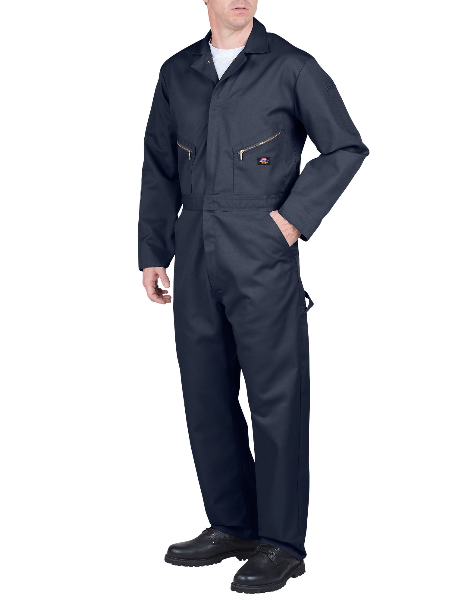 Dickies Mens Deluxe Blended Coveralls, 4X Regular, Dark Navy