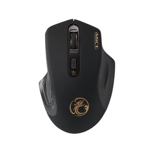 EGNMCR Mouse, Gaming Mouse Imice E-1800 For Laptop PC Wireless USB Receiver Mouse Game Mice Wireless Gaming