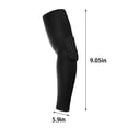 thumbnail image 3 of Elbow Sleeves for Basketball & Sports - Compression Arm Guard with Pain Relief for Running, Cycling & Weightlifting, 3 of 7