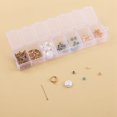 thumbnail image 2 of Earring Findings Kit DIY 7-Compartments Earring Making Charms Earring Components, 2 of 5