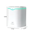 thumbnail image 3 of SSZMDLB 2L Humidifier Large Room Bedroom Home, Cool Warm Mist Dual Nozzle Humidifiers For Plants Desk Office, Quiet Adjustable Mist Essential Oil Diffuser, Humidifier, 3 of 6
