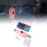WIHJ Heating Pad For Menstrual Portable Cordless Heating Pad For Stomach 3 Speed Temperature Adjustment And 4 Speed Massage Modes Back And Belly Heating Pad