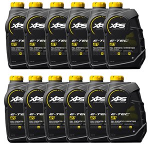 BRP Ski-Doo Can-Am Sea-Doo XPS New OEM 2-Stroke Synthetic Oil Case of 12 Quarts, 9779126