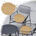 thumbnail image 2 of WIFKLSIIPG Coussin Rond d'Extérieur pour Chaise Coussin de Mobilier de Terrasse avec Housses Légères Amovibles Lavables à la Machine Acier Inoxydable Plusieurs Spécifications au Choix, 2 of 7