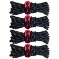 thumbnail image 2 of Thinsony 4 Pieces Tent Rope Hiking Wire Camping Supplies Multicolored Multifunctional Outdoor Lanyard Reflective Practical Safety Black 1Set, 2 of 6