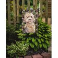 thumbnail image 2 of Carolines Treasures BB9585GF Champagne Cockapoo Pine Cones Garden Flag, 2 of 3