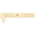 thumbnail image 2 of Vernier Caliper High Accuracy Brass Caliper Double Scales Easy Reading Brass Casting For Building Industrial Daily Use, 2 of 6