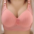 thumbnail image 3 of Clearance Sale 2025 Bra Women Clearance Lace Back Button Shaping Cup Adjustable Shoulder Strap Large Size Bra, 3 of 3